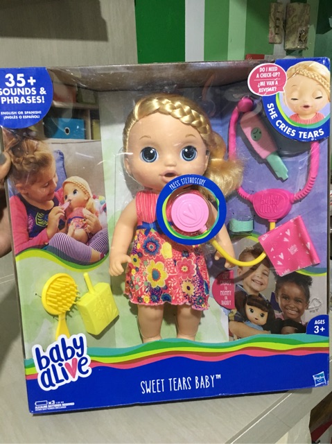 baby alive doll sweet tears