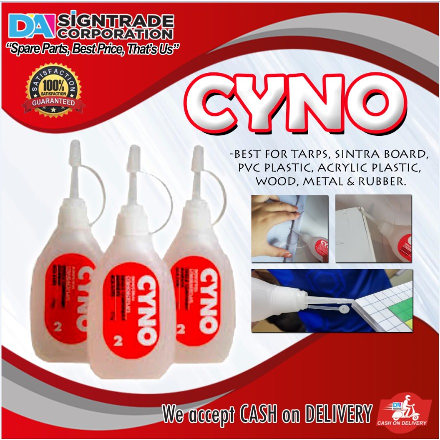 CYNO Adhesive Cyanoacrylate Industrial Super Glue 50 grams Shopee Philippines