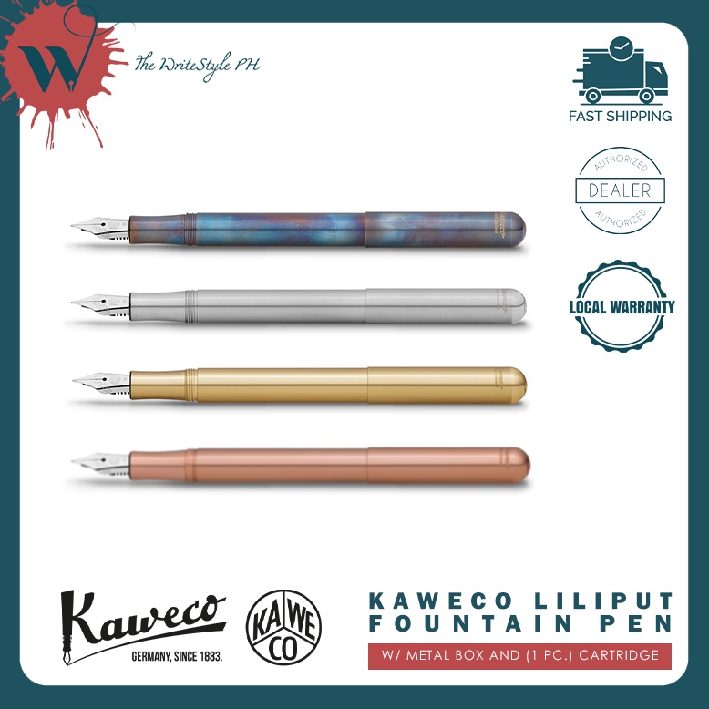 Kaweco Liliput Fountain Pen (w/ 1 pc. Cartridge and Box) Shopee Philippines