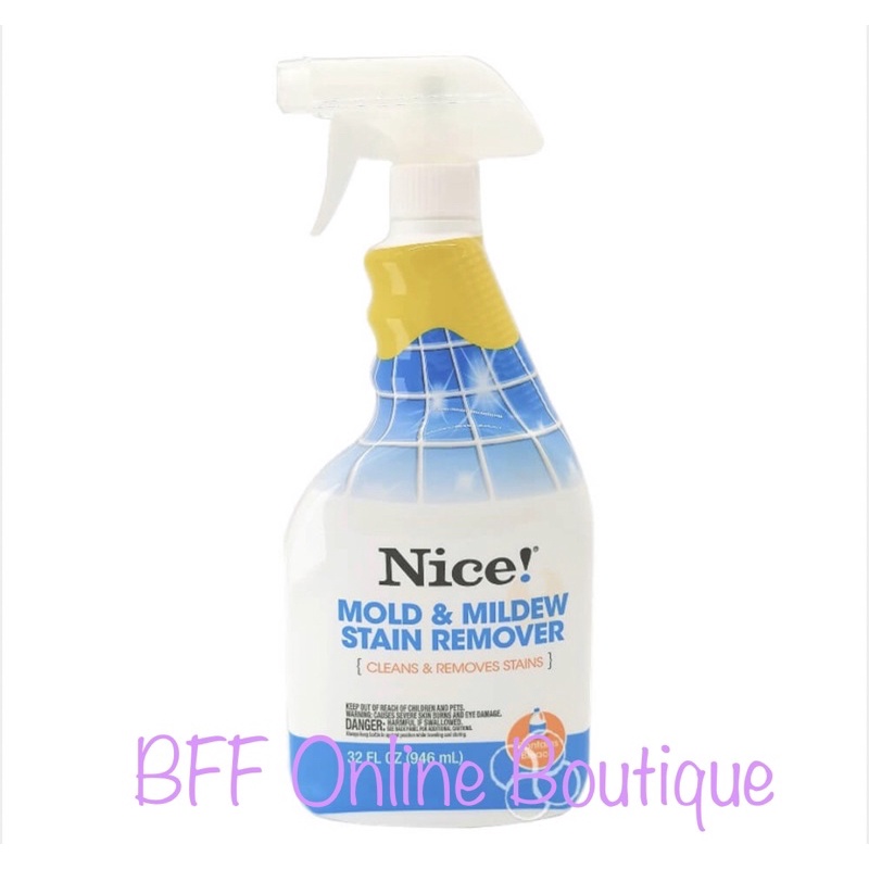 Nice Mold & Mildew Stain Remover 32oz | Shopee Philippines
