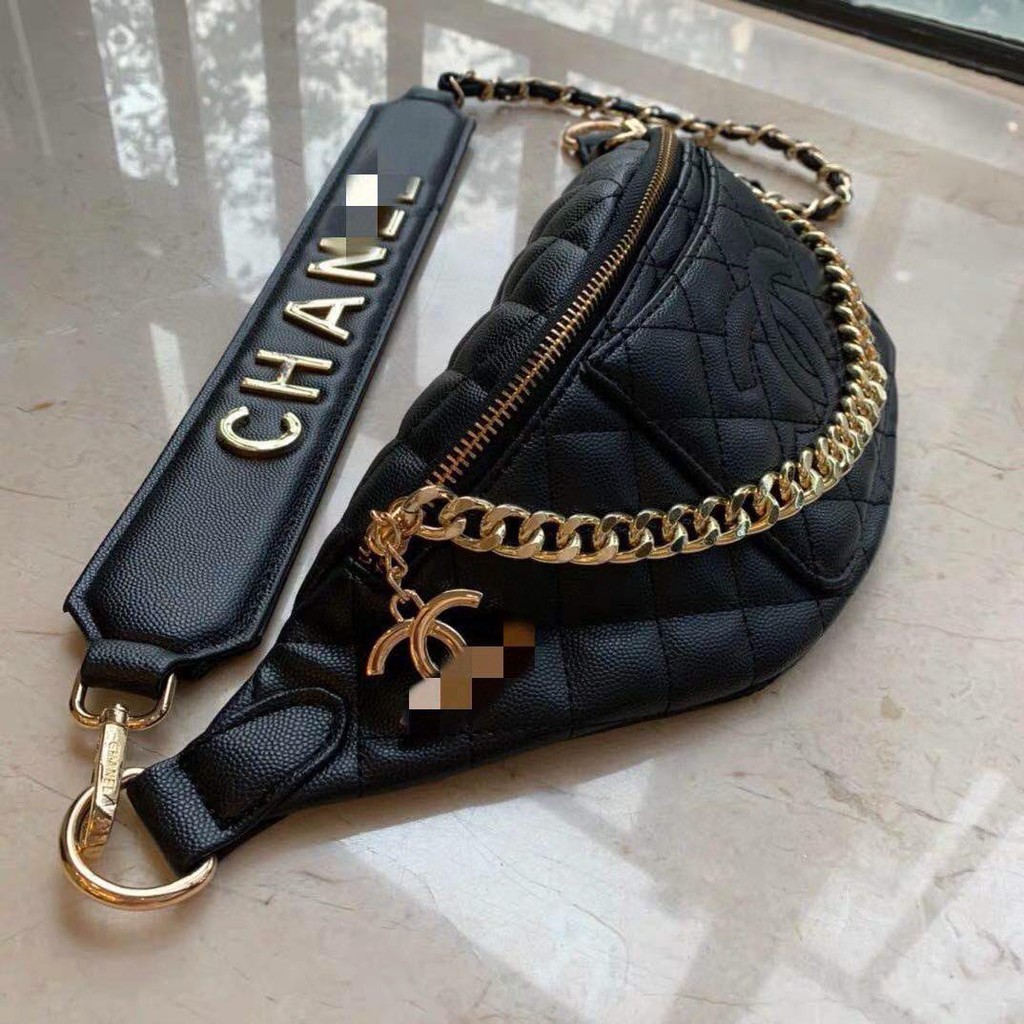 Chanel Inspired Belt Bag Cross Body Bag | Shopee Philippines