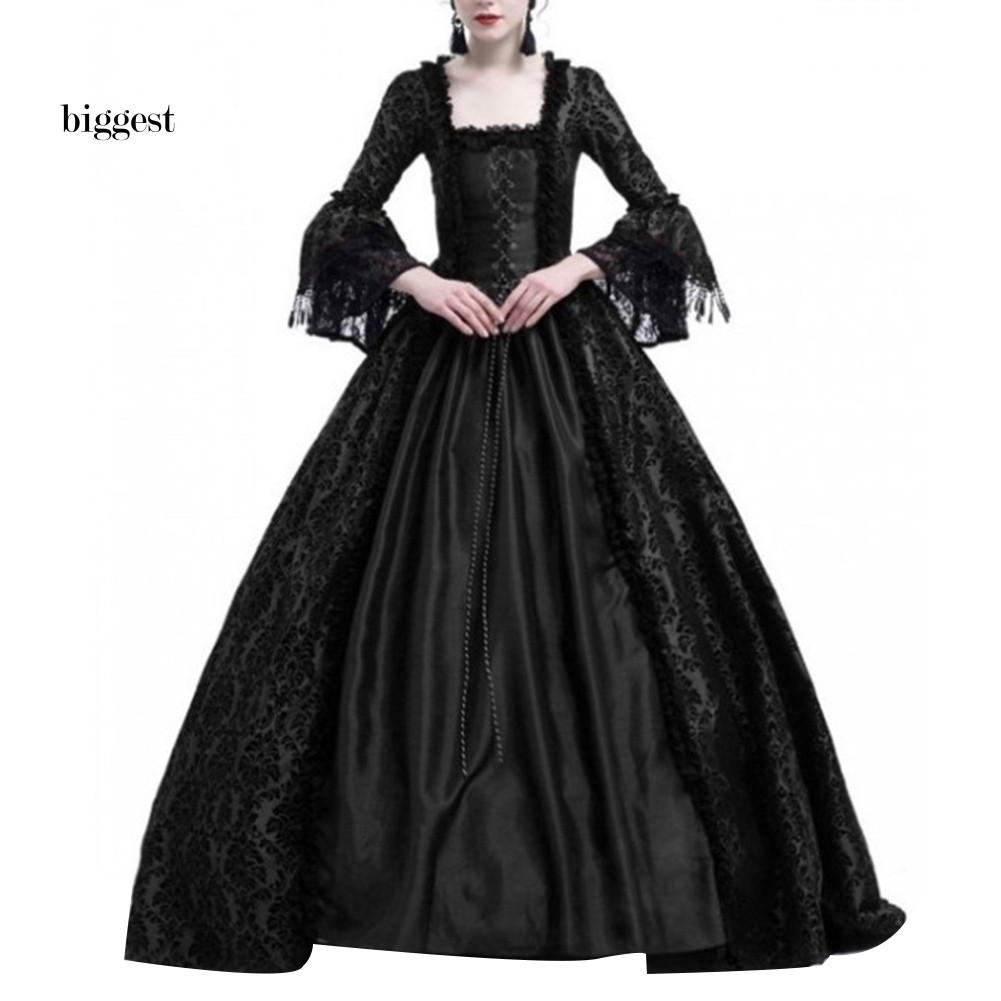 bell sleeve maxi dress