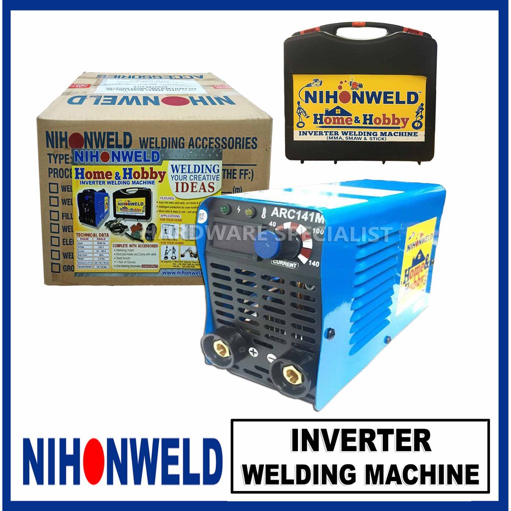 Nihonweld Home & Hobby Inverter Welding Machine ARC141M Shopee