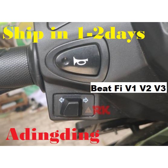 Hazard Switch Relay - Honda Beat Fi V1 V2 V3 Click V1(Only) Airblade150