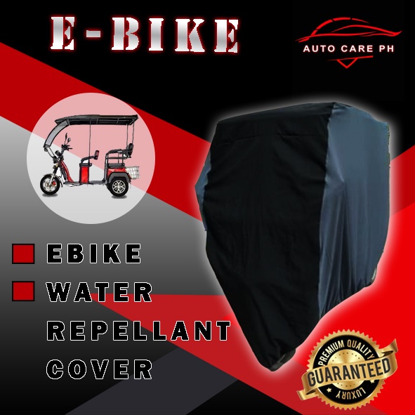 NWOW ERVS 2 EBIKE COVER * ELECTRIC BIKE COVER * WATER REPELLANT WITH FREE MOTOR COVER Shopee