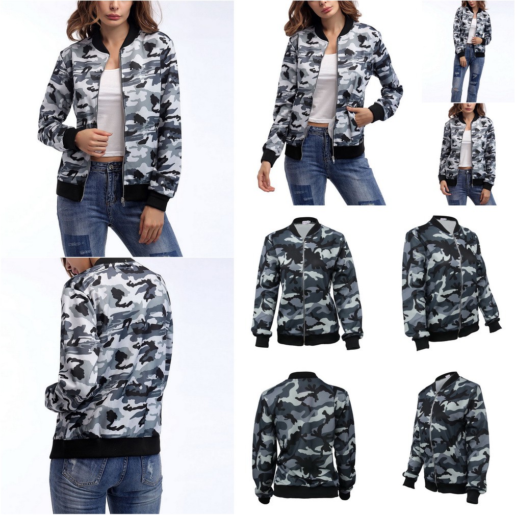 camouflage short jacket