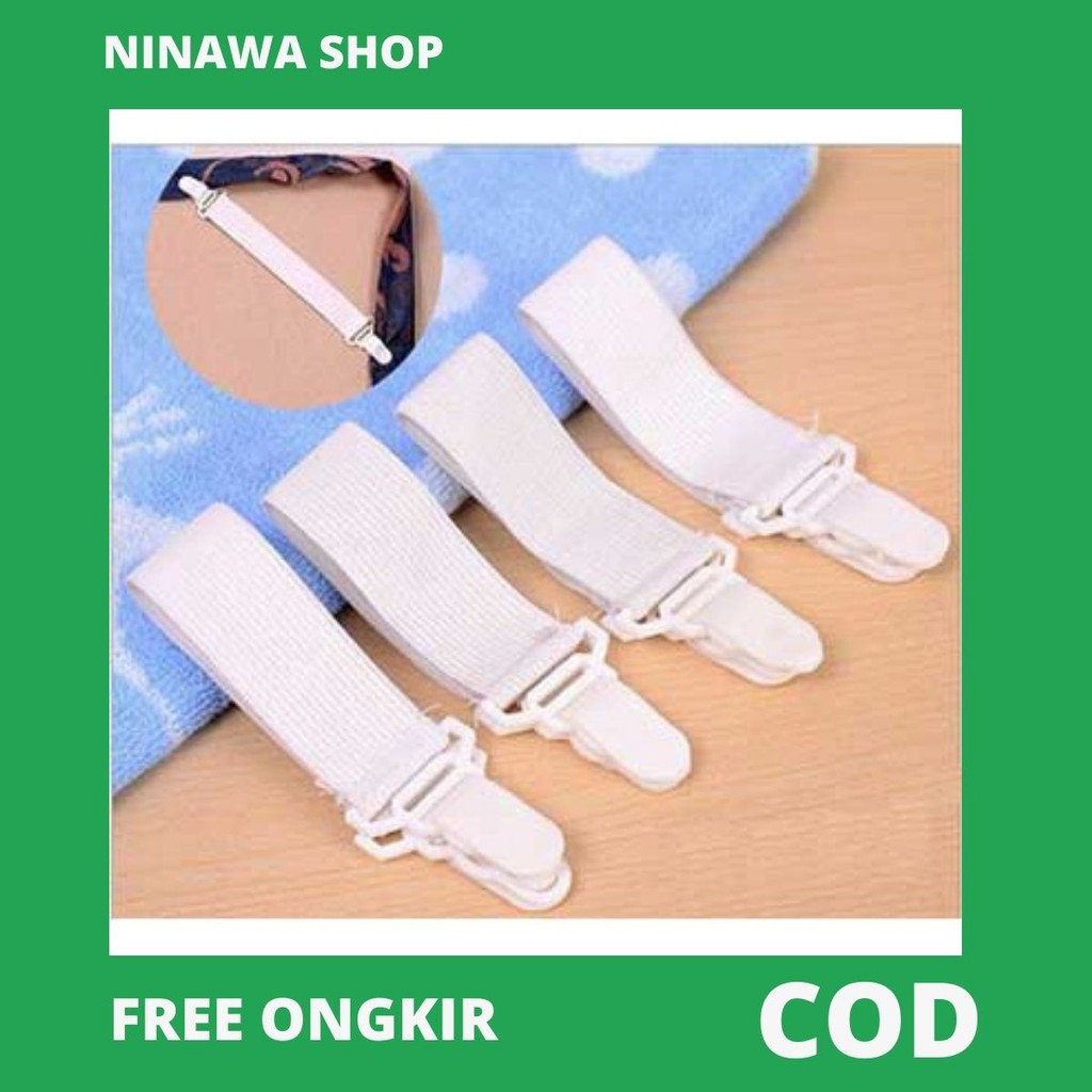 Bedspread / SHEET GRIPPERS (1 Wrapping = 4 PC) Bed SHEET And Discount