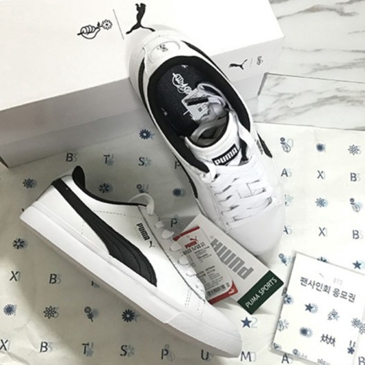 puma x bts court star shoes