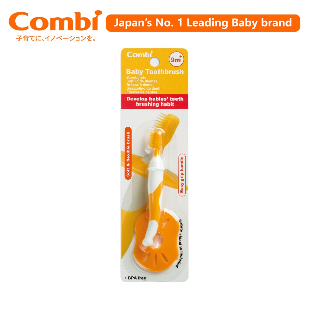 combi baby toothbrush