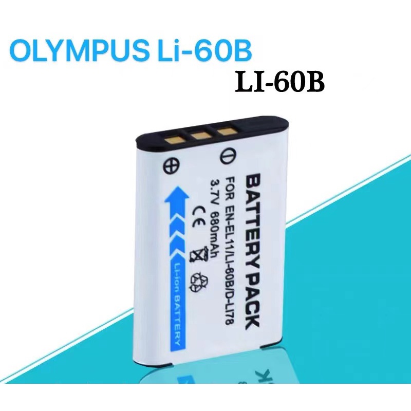 Batterie D'ORIGINE OLYMPUS Li-60B Pentax Optio L50 M50 M60 V20 W60 W80 GENUINE