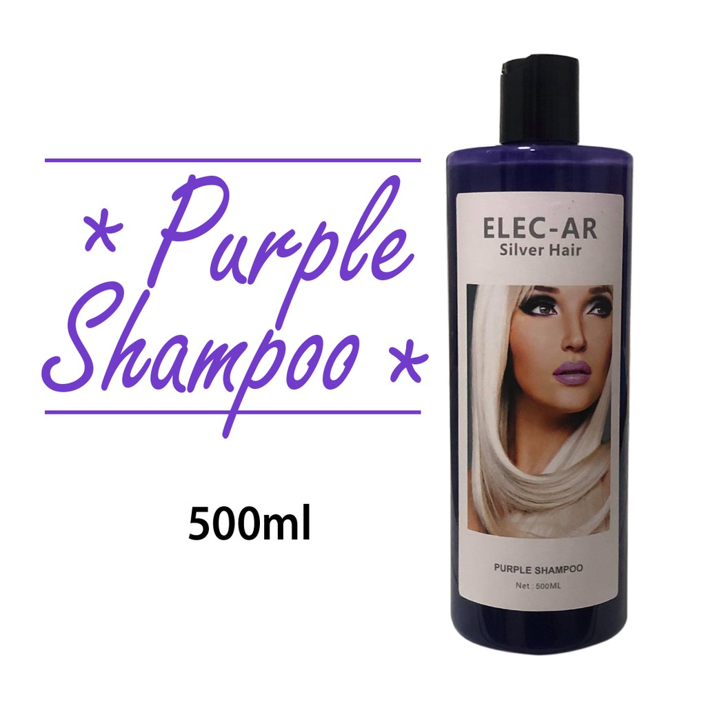 Purple Shampoo Silver Hair 500ml Shopee Philippines