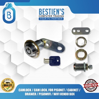 CAMLOCK / CAM LOCK, FOR PISONET / CABINET / DRAWER / PISOWIFI / WIFI VENDO BOX