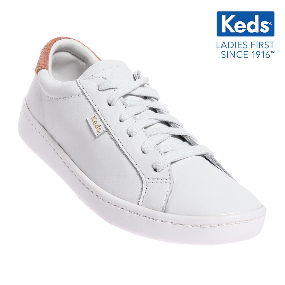 keds leather white shoes