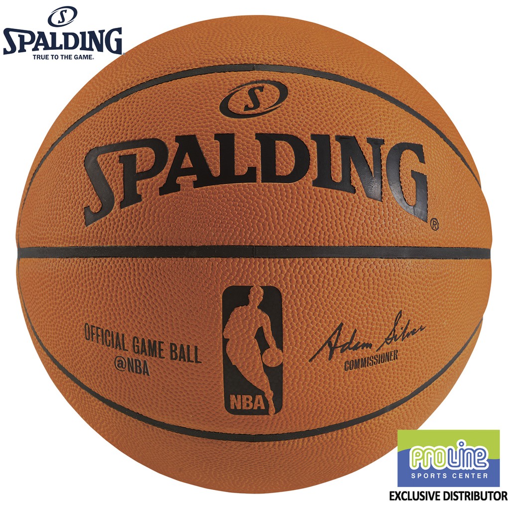 SPALDING NBA Gameball Original Indoor Basketball Size 7 | Shopee ...