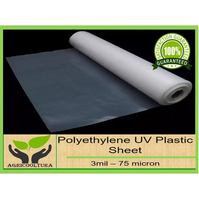 UV Plastic Sheet (3 mil 75 Microns) 9ft x 10 Meters Shopee