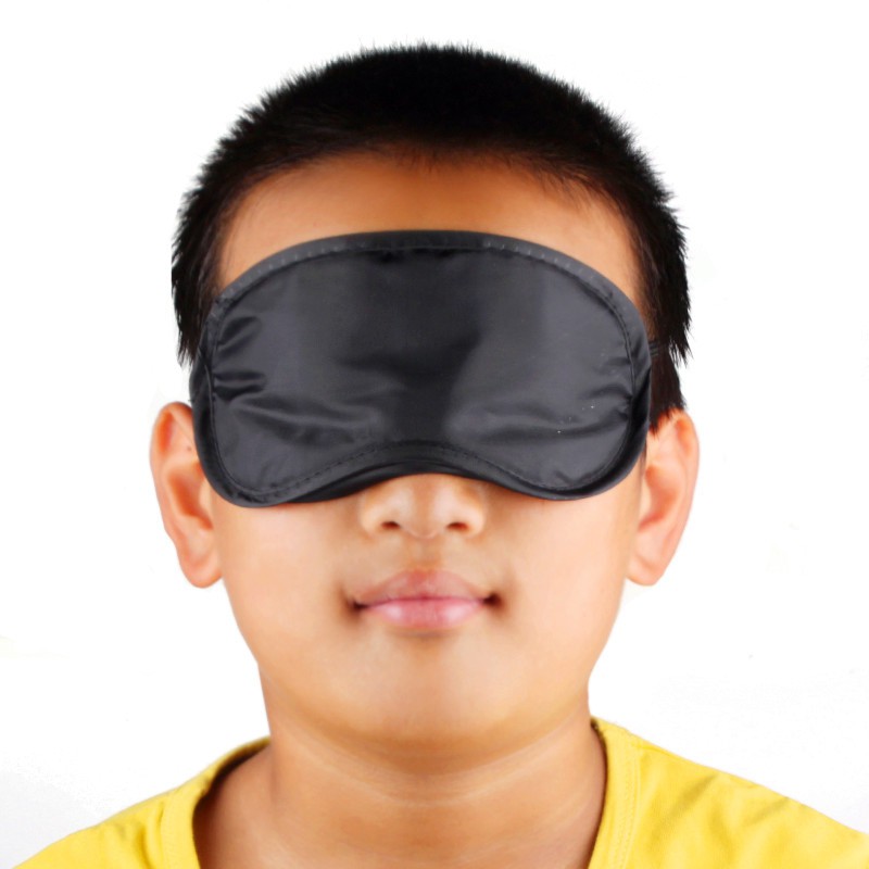 Eye Mask Cover Shade Blindfold Sleeping Travel Black Shopee Philippines