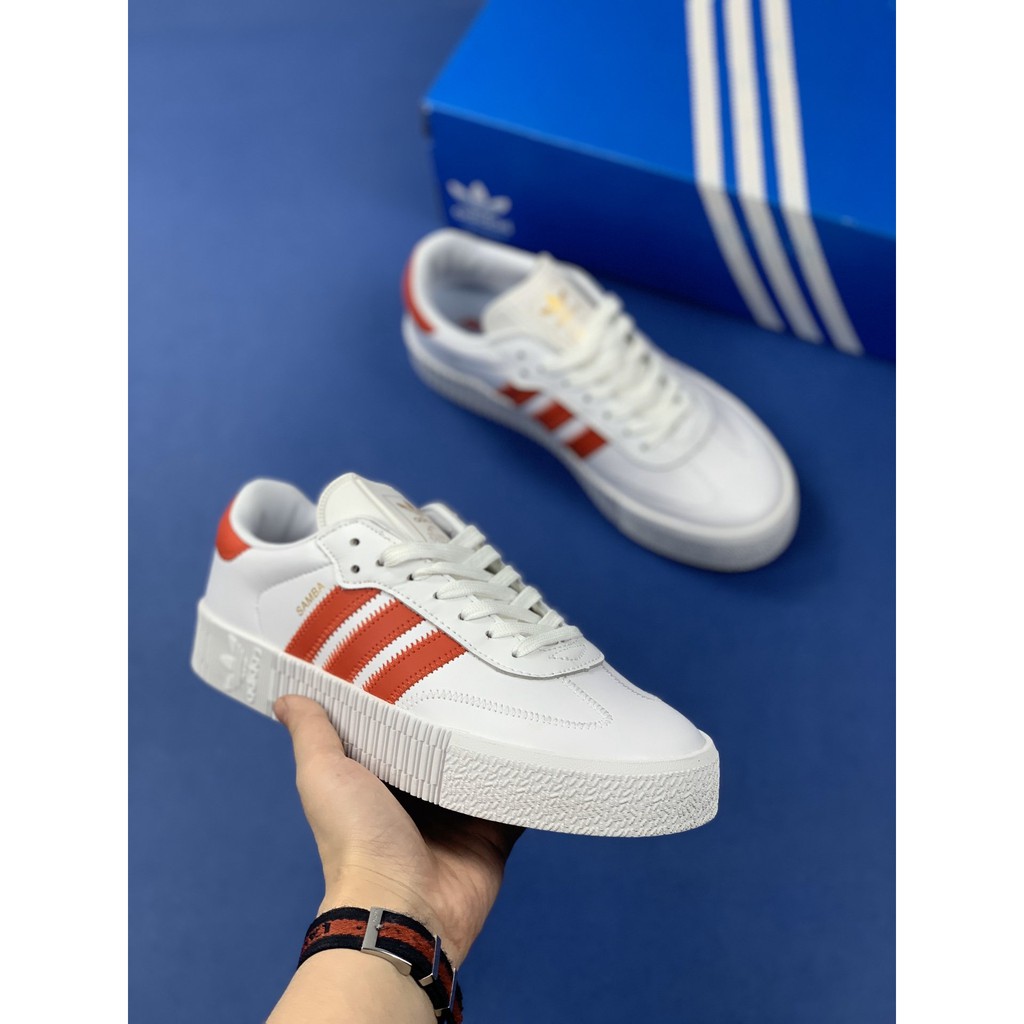 adidas thick sole sneakers