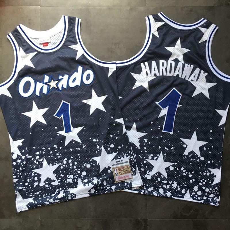 penny hardaway blue jersey