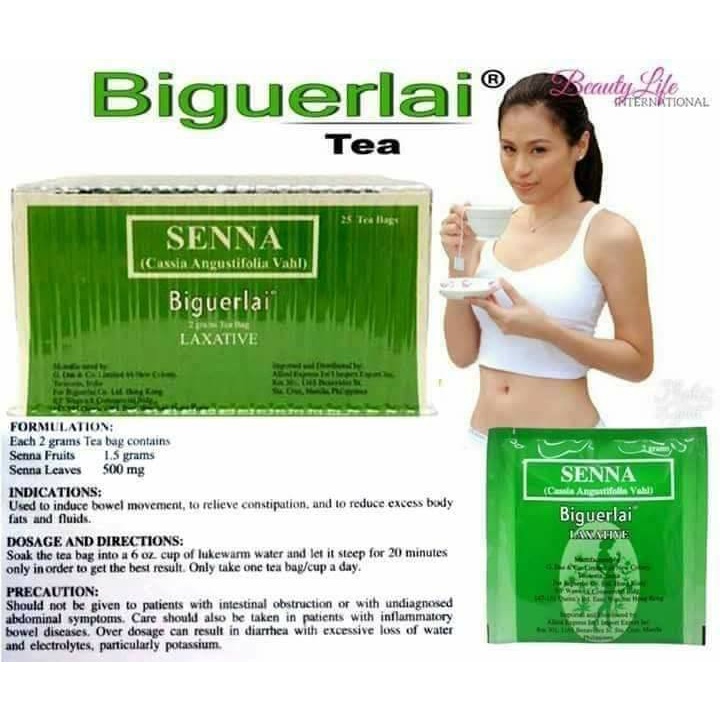 BIGUERLAI TEA 25 BAGS FDA APPROVED ORIGINAL Shopee Philippines