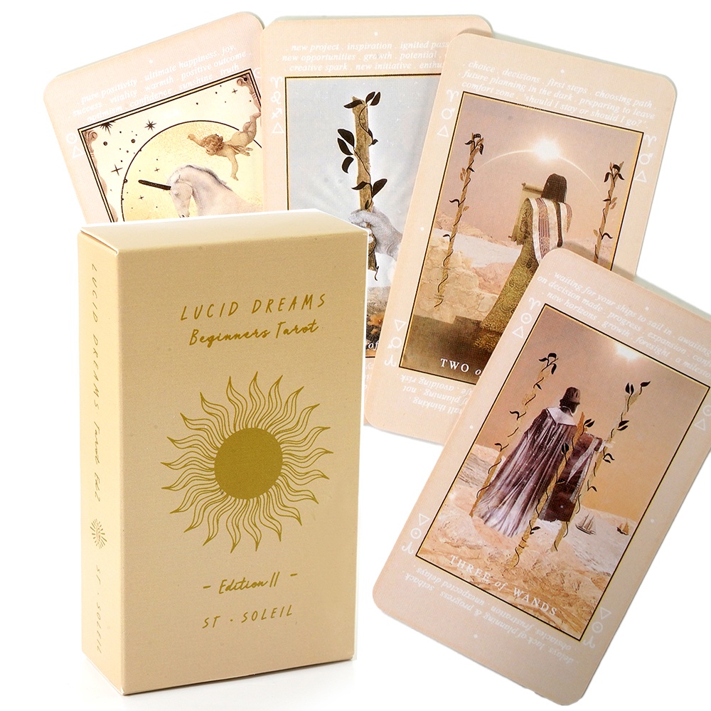 ST SOLEIL Lucid Dreams Beginners Tarot Deck Shopee Philippines