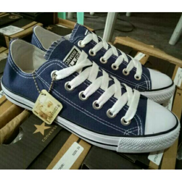 blue low converse
