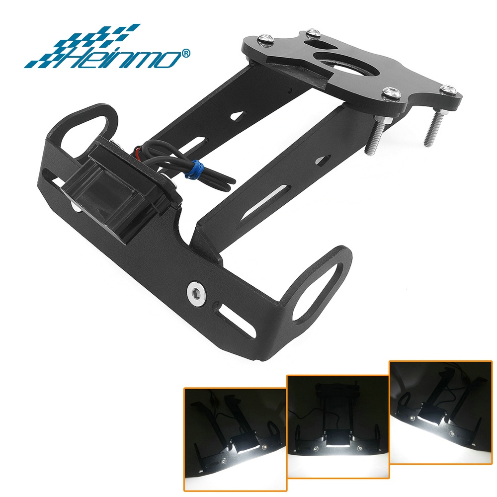 LED Tail Tidy Stealth Fender Eliminator Kit Integrated Turn Signals Li Plate Holder Light Bracket For Yamaha Yzf R25 R3 Mt25 Mt03 2014 2020 - Foto 3