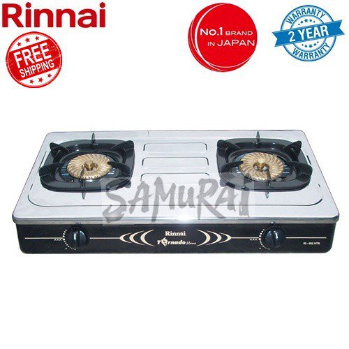 STOCK READY RINNAI TABLE GAS STOVE 3.7KW FIRE RI602HTB jHq1 Shopee Philippines
