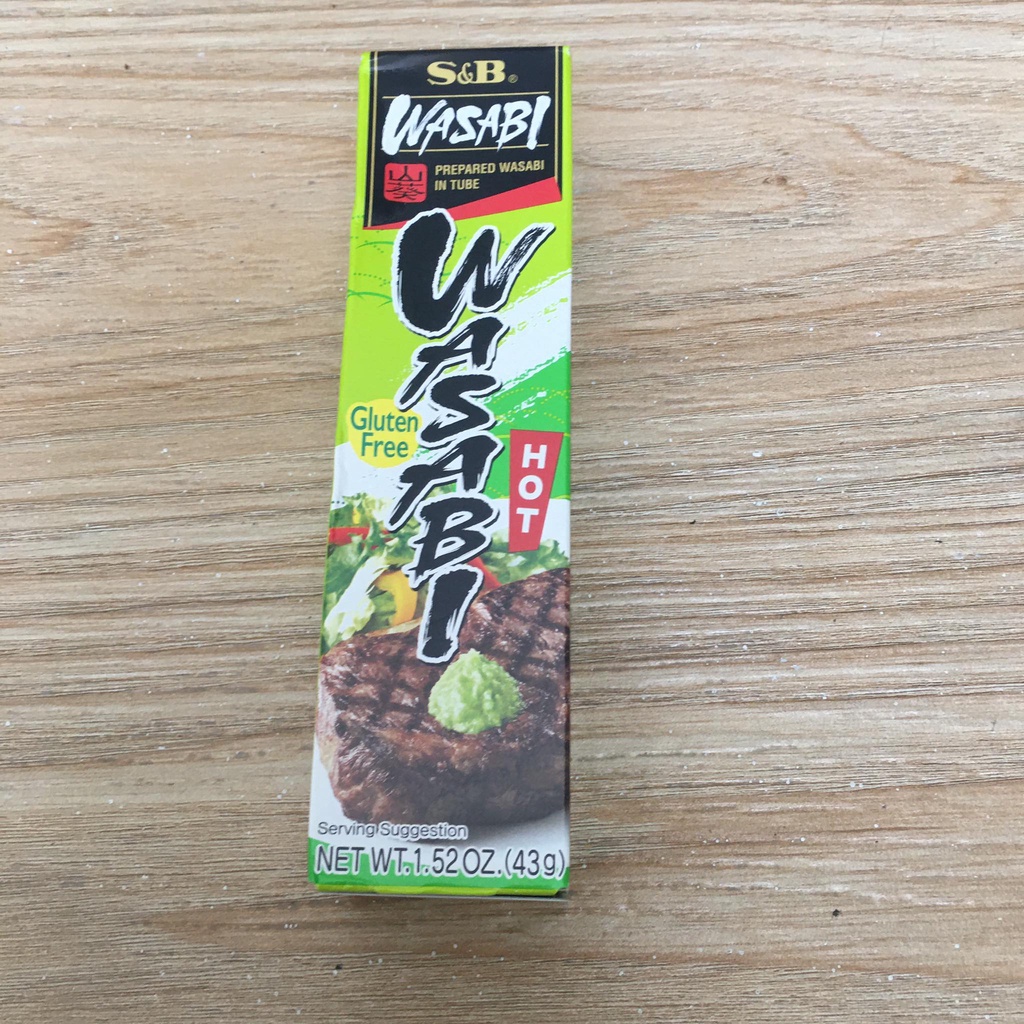 Wasabi Paste S&B Japanese 43g | Shopee Philippines