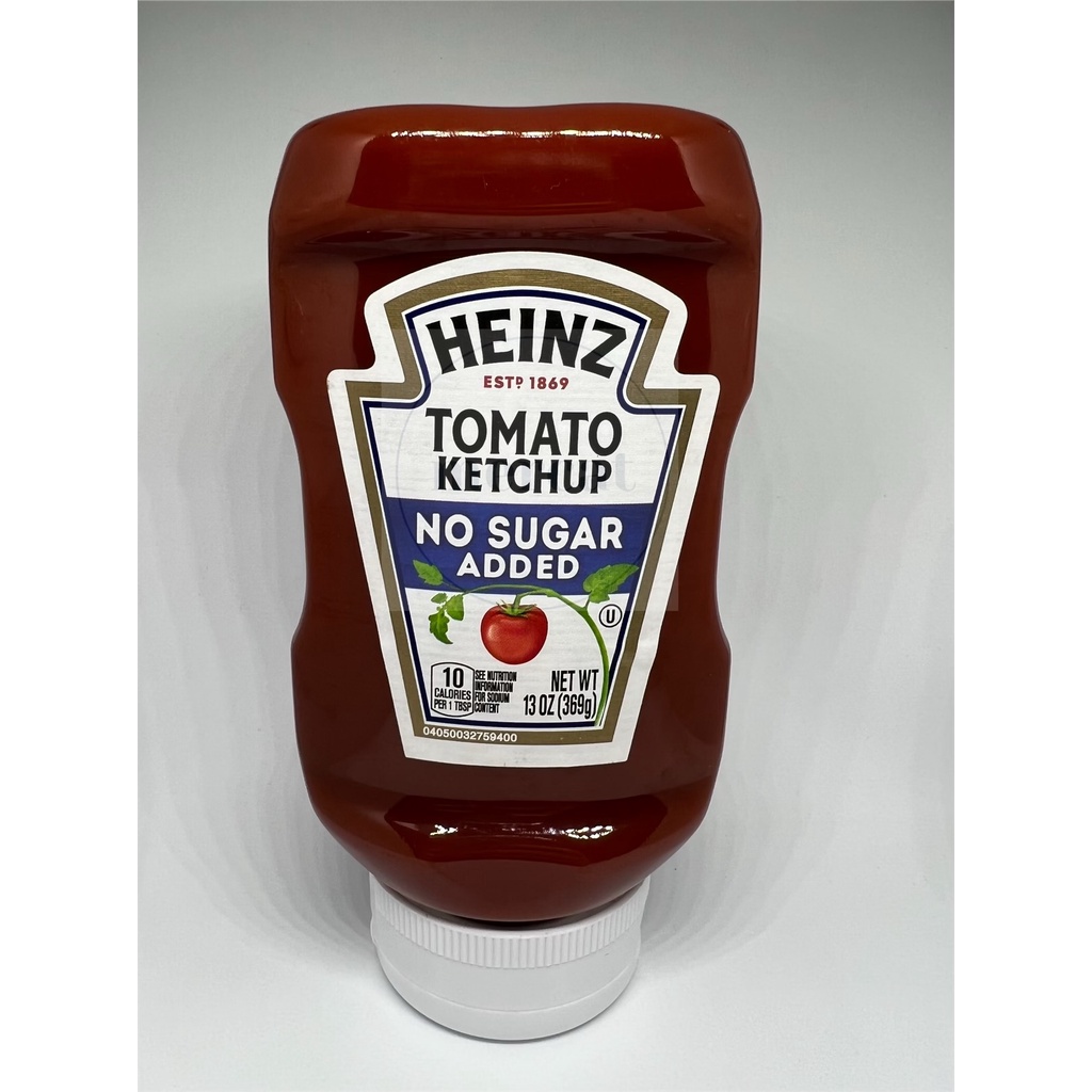 Heinz Tomato Ketchup No Sugar Added 369g Shopee Philippines