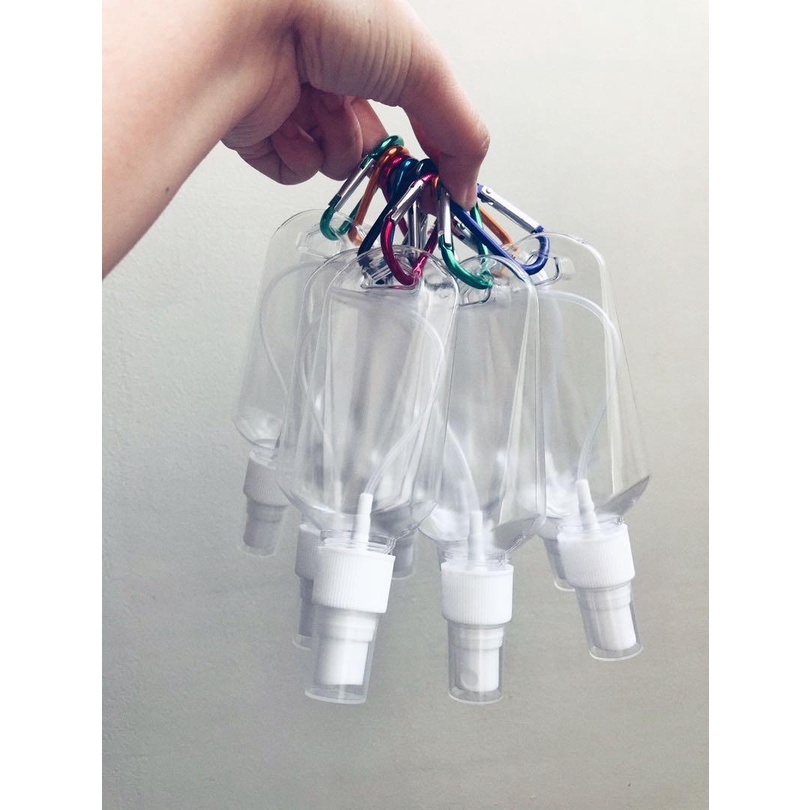 Alcohol Spray Bottle Alcohol Key Chain spray bottle 50ml Disinfectant spray bottle perfume bottle