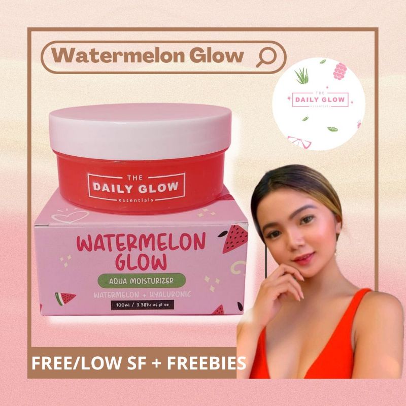 TDG Watermelon Glow Moisturizer with freebies Shopee Philippines