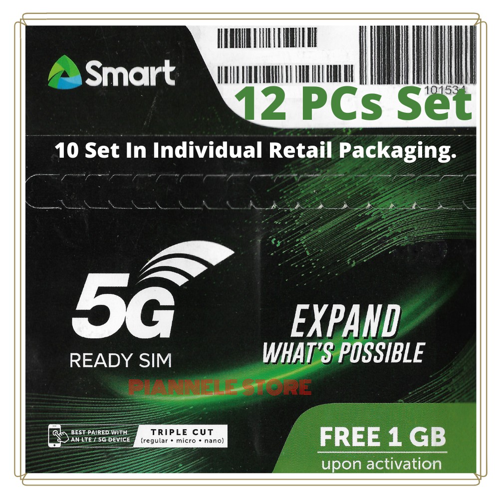 Smart SIM Card 5G Ready Prepaid SIM Card Surf High Speed of Smart