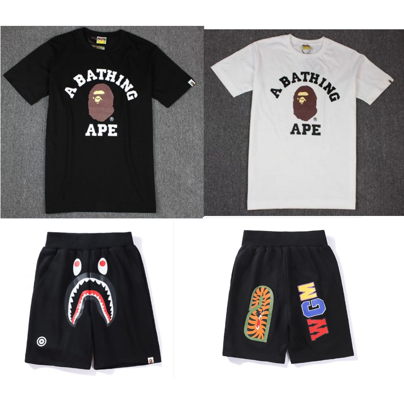 bape jogger shorts