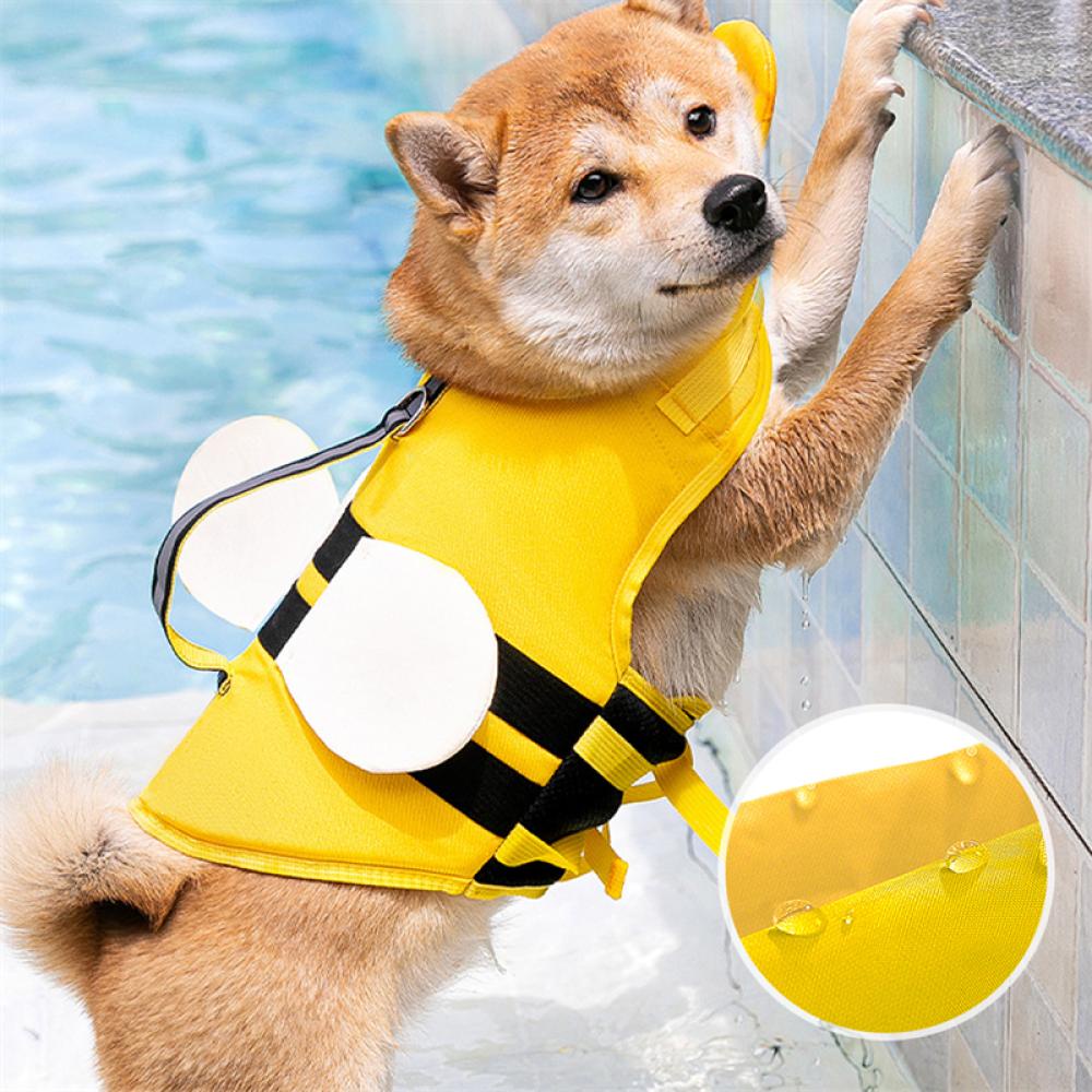 CFSTORE XS-XXL Summer Pet Dog Life Jacket Reflective Pet Life Harness Vest Pet Clothes Dogs Clothing B3G9