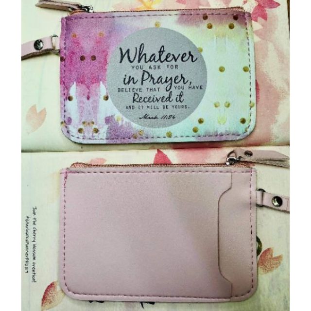 Bible Verse Flat Purse C O D Shopee Philippines