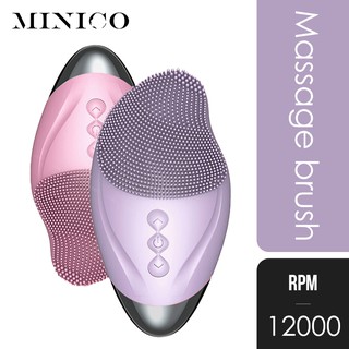 【2022 UPGRADE】Electric Facial Cleanser Deep Cleaning face Silicone Brush Sonic Facial Cleanser Heated Massager #1