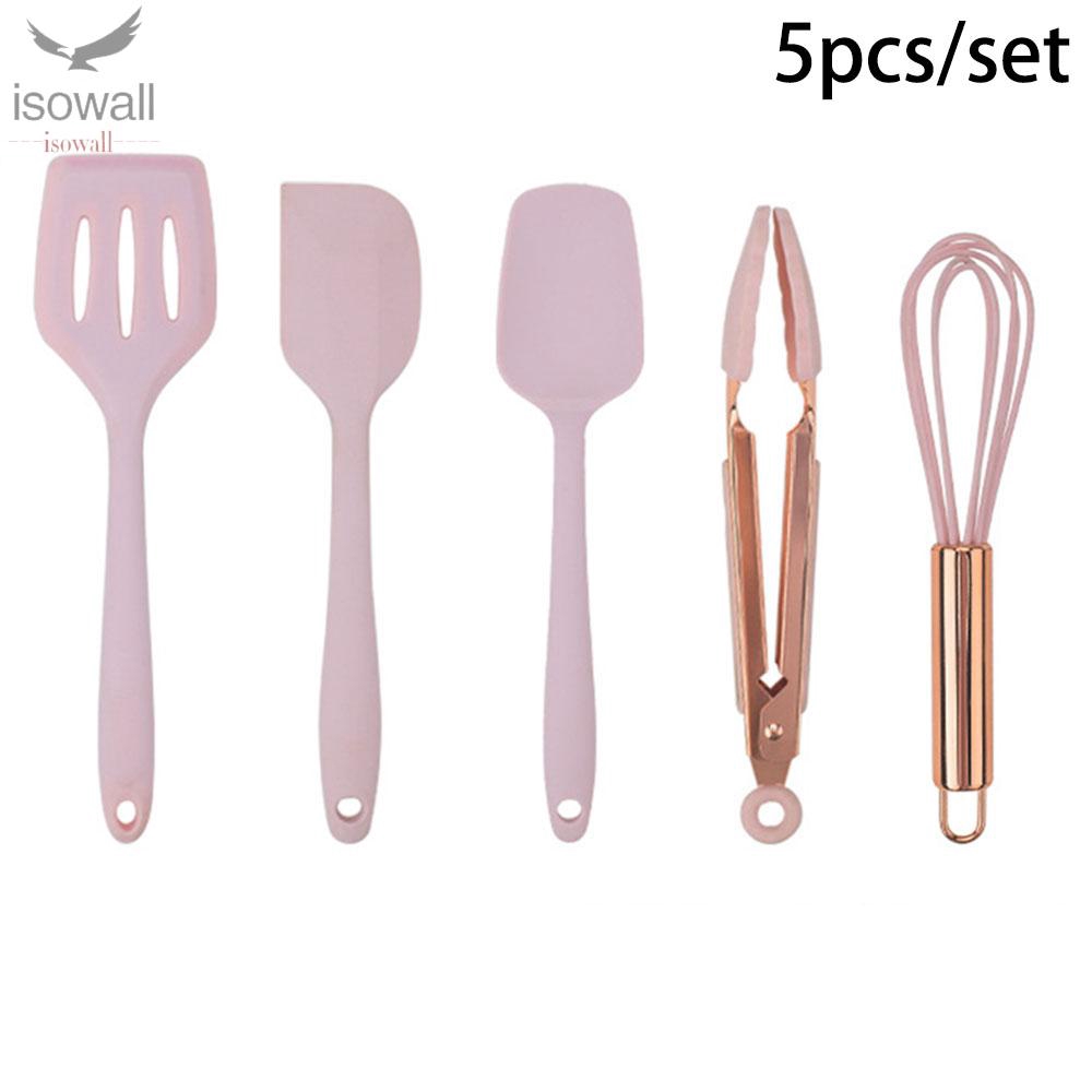 pink spatulas cooking utensils