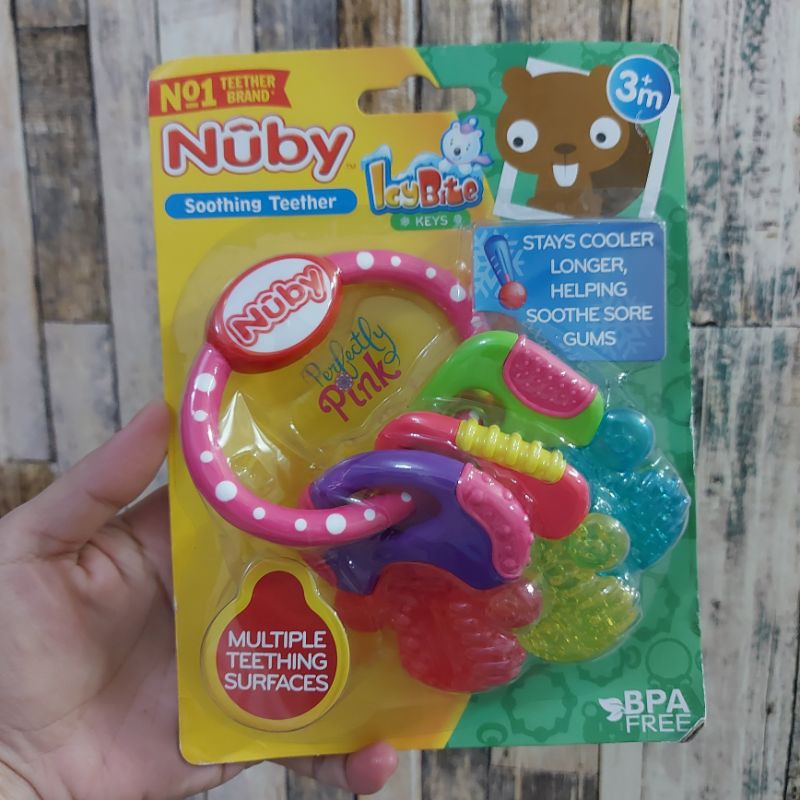 nuby ice gel teether