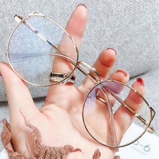 Women Round Glasses Eyeglasses Anti Radiation