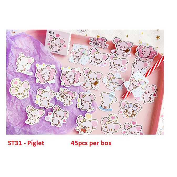 Assorted sticker box Collection Five Shopee Philippines