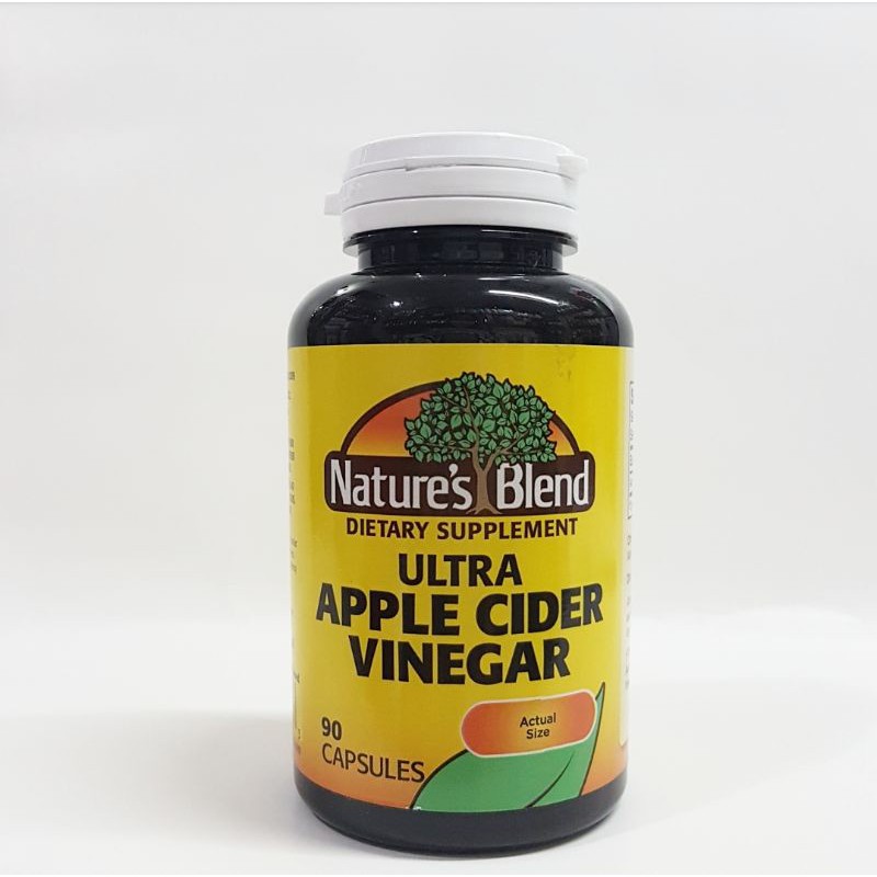 Natures Blend Apple Cider Vinegar 90 Capsules Natures Blend Ultra