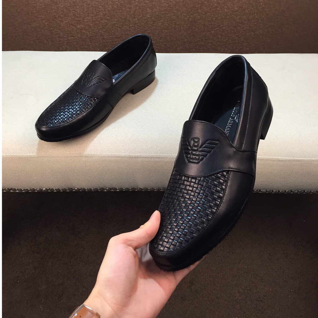 armani formal shoes