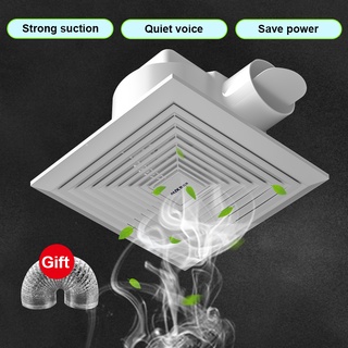 Ventilation fan 24/27/33.5 CM Ceiling exhaust fan Silent large suction louvre fan Kitchen bathroom