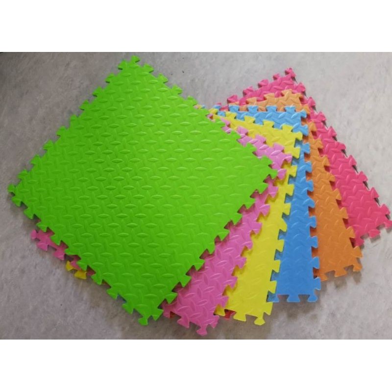 4 in 1 (4pcs) BIG SIZE Puzzle mat Leaf Design 60cm x 60cm Shopee Philippines