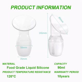 PHILIPPINES NO.1 Manual Silicone Breast Pump Milk Saver Breast Pump #3