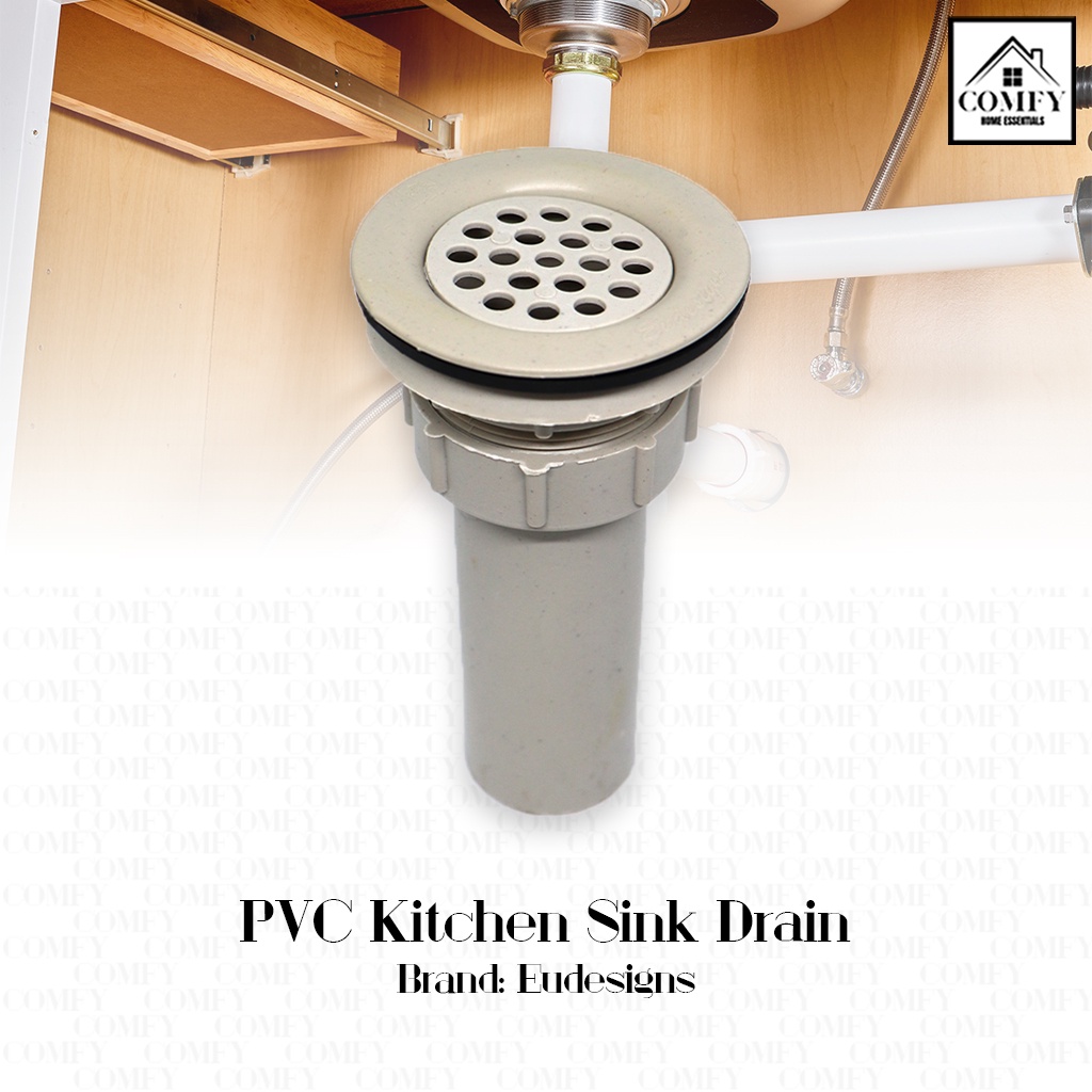 PVC Kitchen Sink Strainer Drainer Universal 2-1/2