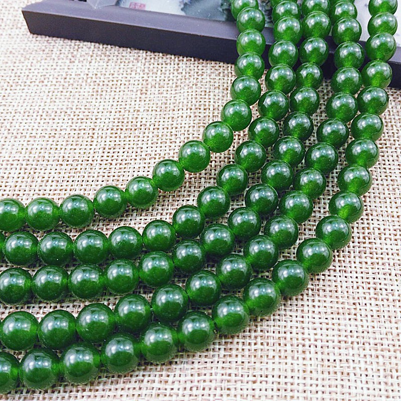 Xiangbao Desk Jade Marrow Beads Diy Handmade Beaded Shopee