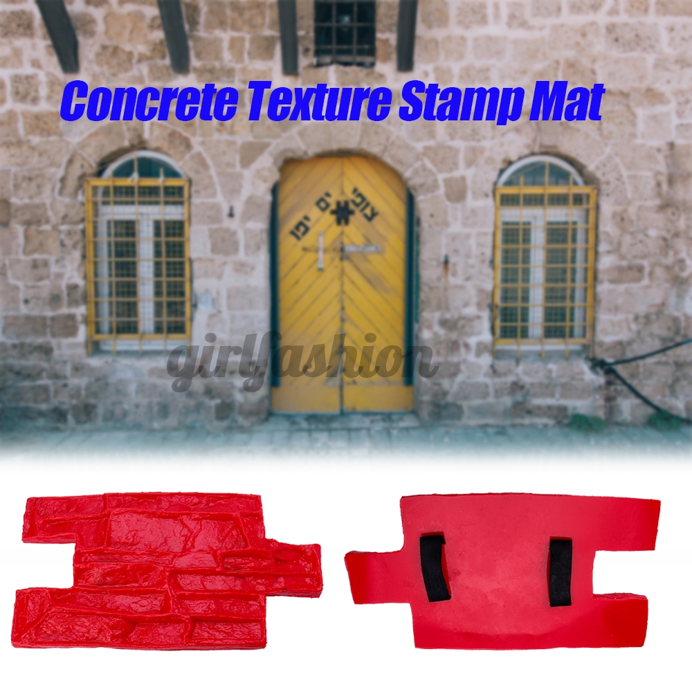 Vertical Wall Stamp Stone Decorative Concrete Cement Imprint Texture Stamp Mat Shopee Philippines