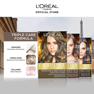 LOreal Paris Excellence Fashion Parisian Cool Ash Hair 