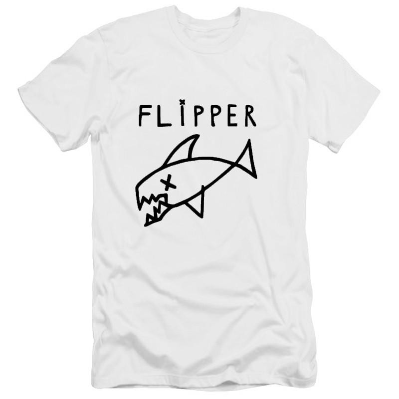 kurt cobain flipper shirt